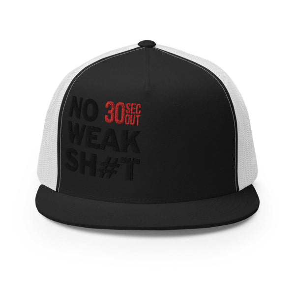 Hat - No Weak Shit (Mesh Flat Bill).