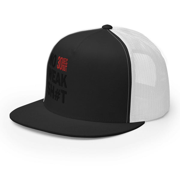 Hat - No Weak Shit (Mesh Flat Bill).