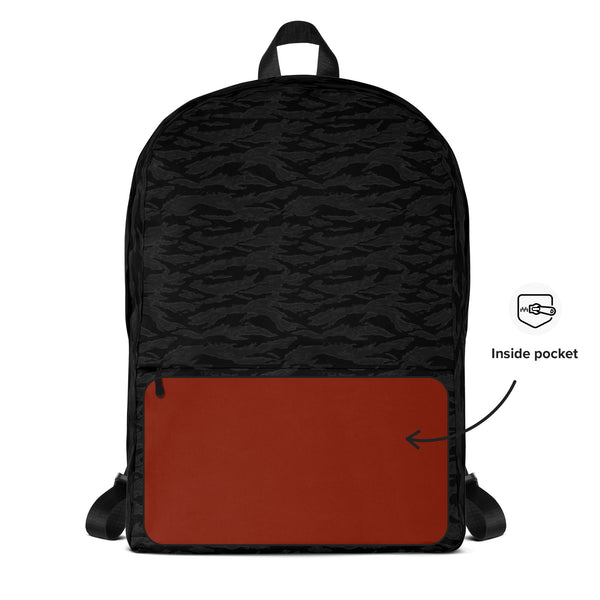 Backpack - Blackout Tiger Stripe
