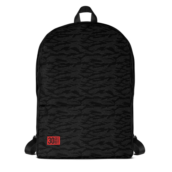 Backpack - Blackout Tiger Stripe