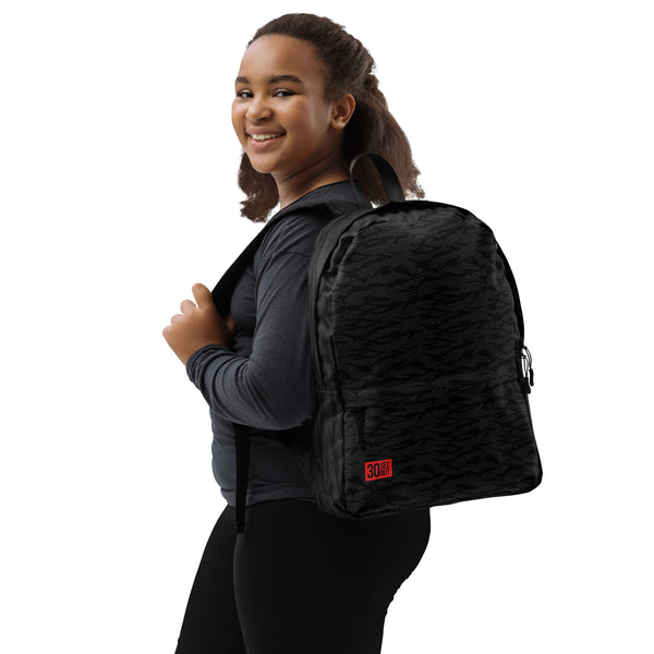 Backpack - Blackout Tiger Stripe