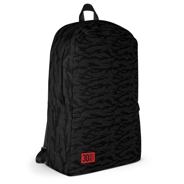 Backpack - Blackout Tiger Stripe