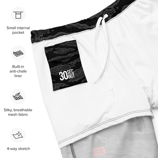 Men's Swim Shorts - Blackout Tiger