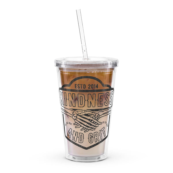 Plastic Tumbler - Kindness & Grit