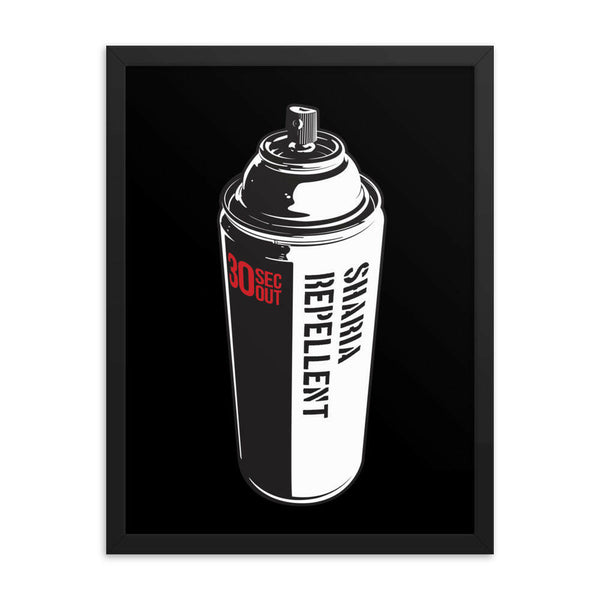 Framed Print - Sharia Repellent.