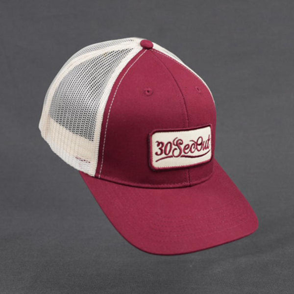 Hat - Retro Trucker Maroon (Cellar)