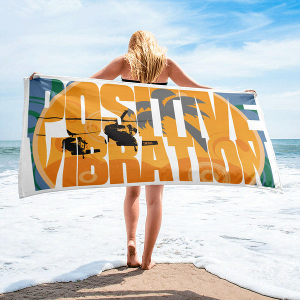 Towel - Blackhawk Positive Vibration.