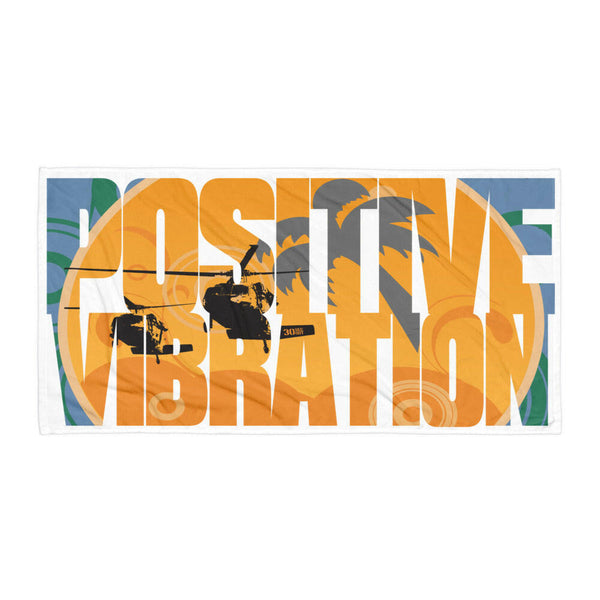 Towel - Blackhawk Positive Vibration.