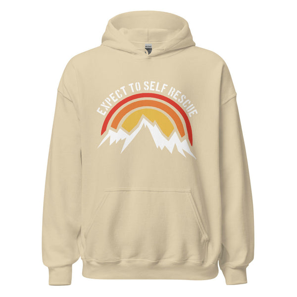 Hoodie - Expect To Self Rescue (Mountain).