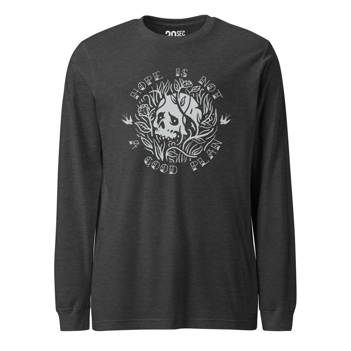 トップス reward if found HOPE RED LONG T TB_HopeLoveFindsYou-