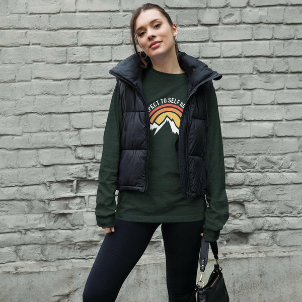 Long Sleeve Tee - Expect To Self Rescue.