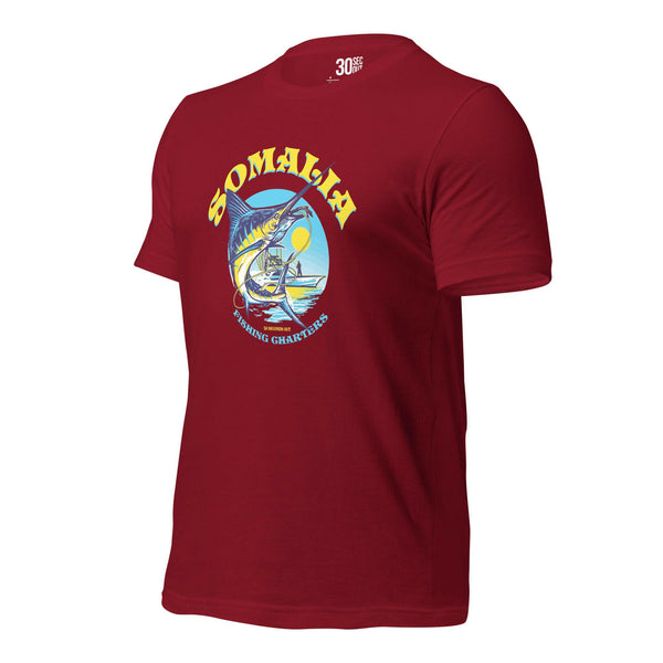 T-shirt - Somalia Fishing Charters.