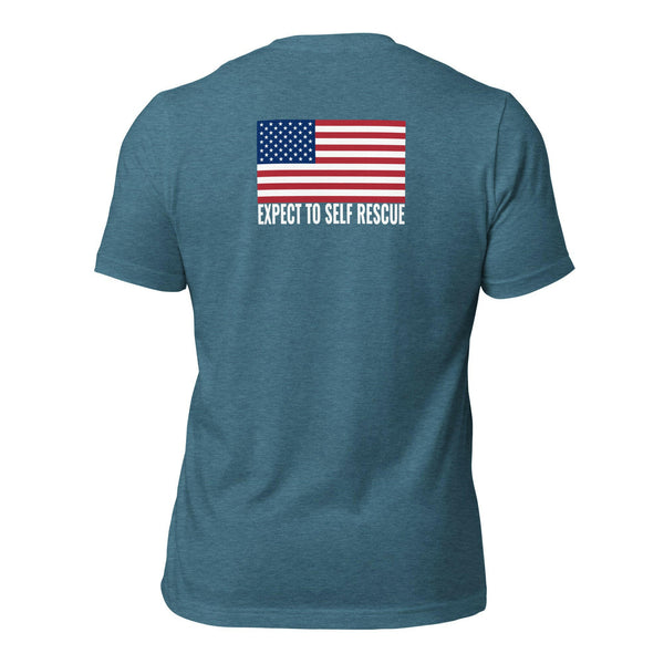 T-shirt - Expect To Self Rescue (American Edition)