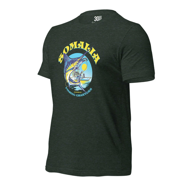 T-shirt - Somalia Fishing Charters.