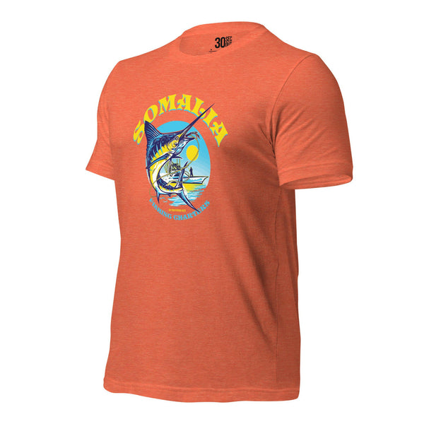 T-shirt - Somalia Fishing Charters.