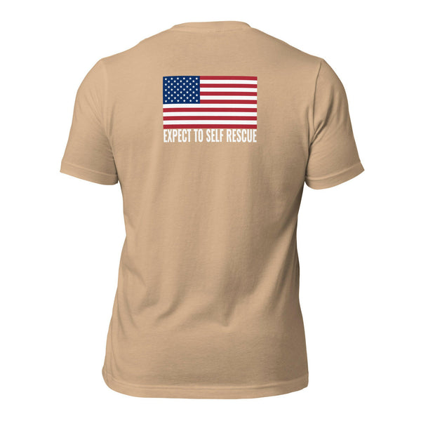 T-shirt - Expect To Self Rescue (American Edition).