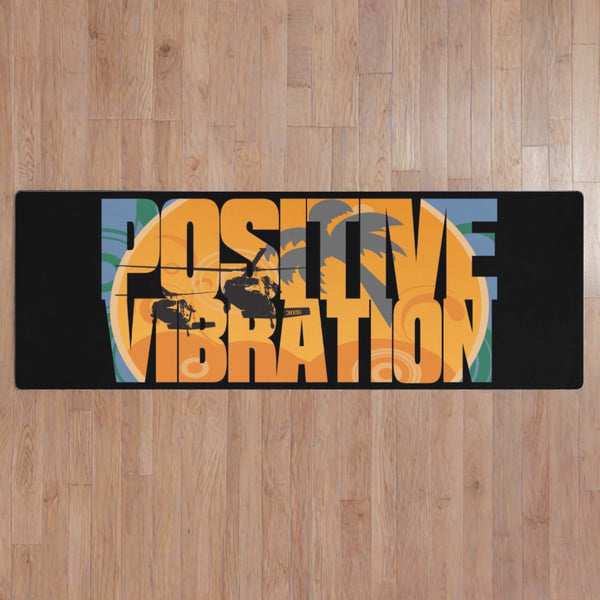 Yoga Mat - Blackhawk Positive Vibration.