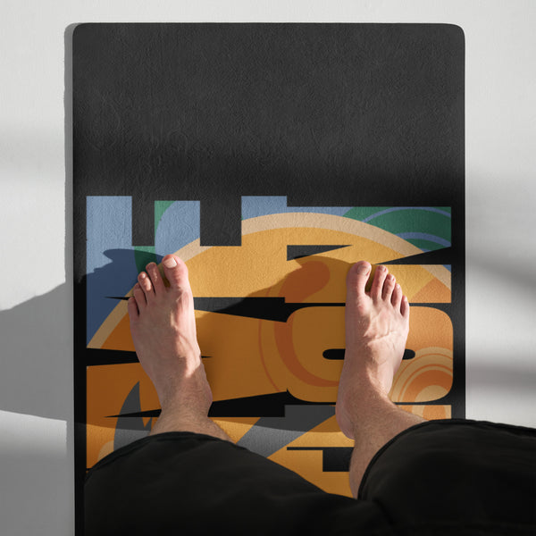 Yoga Mat - Blackhawk Positive Vibration.