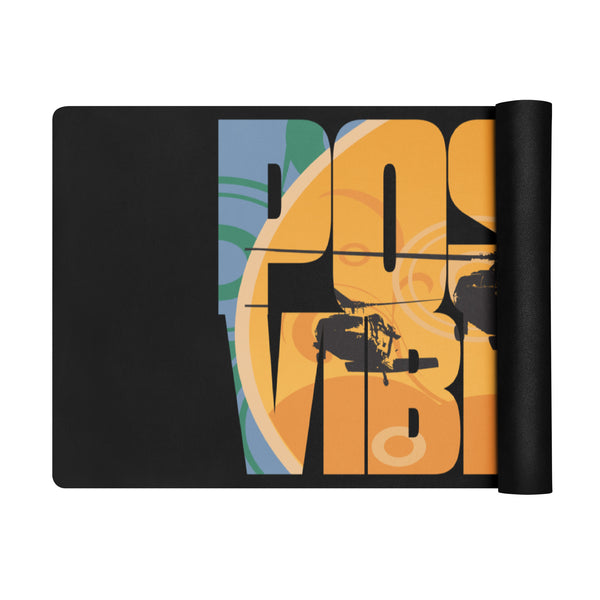 Yoga Mat - Blackhawk Positive Vibration.