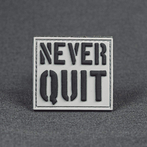 Morale Patch - Never Quit (Cellar)