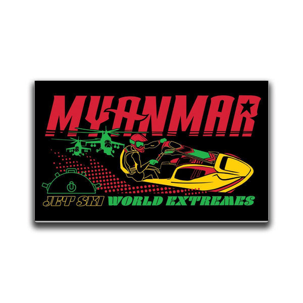 Sticker - Myanmar Extreme Sports  (Cellar)