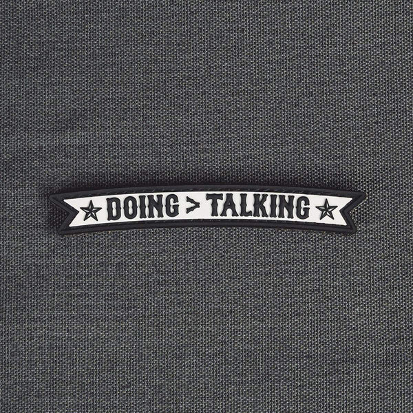 Morale Patch - Doing > Talking (Cellar)