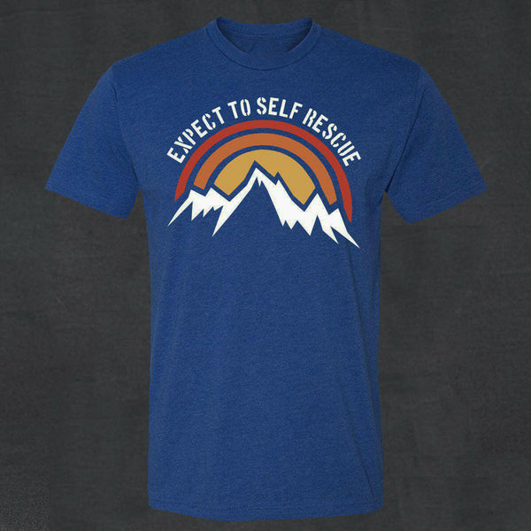 T-shirt - Expect To Self Rescue (Vintage)