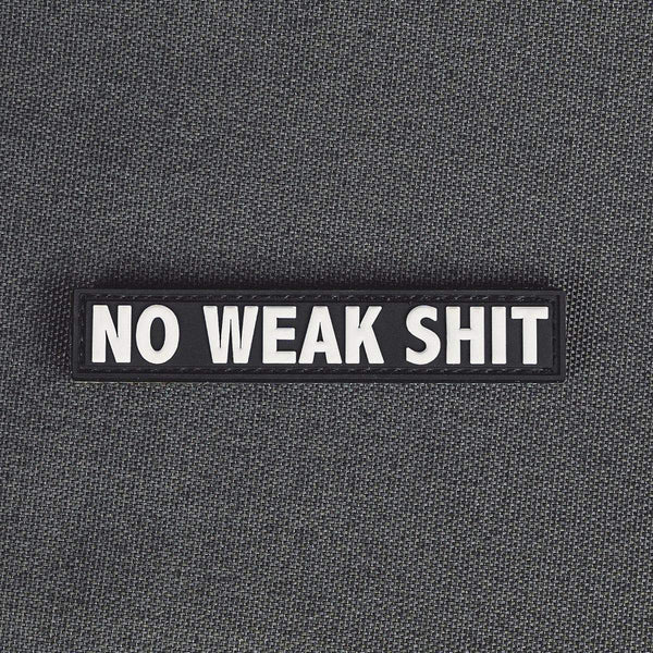 Morale Patch - No Weak Sh#t Black/White  (Cellar)