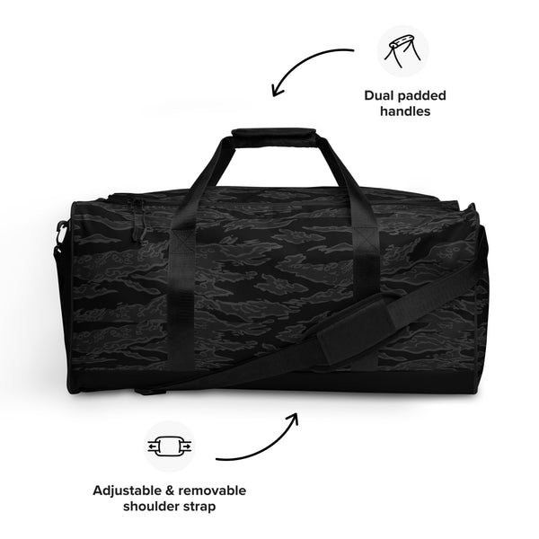 Duffle Bag 50L - Blackout Tiger Stripe