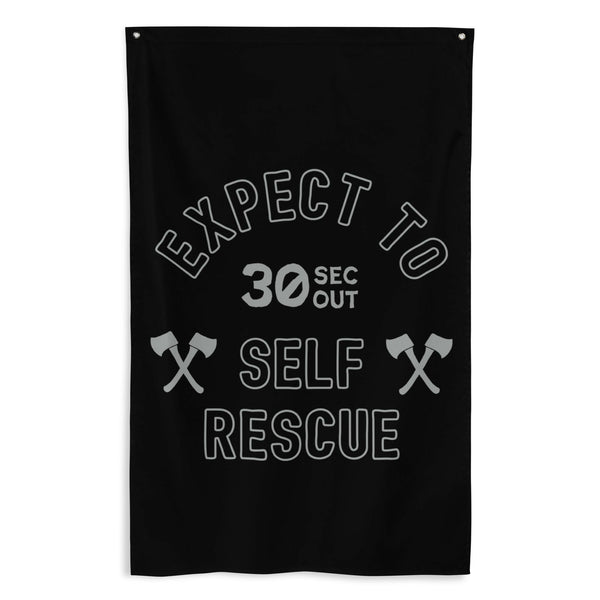 Flag - Expect To Self Rescue (Hatchet)