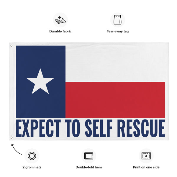Flag -  Expect To Self Rescue (Texas Edition)