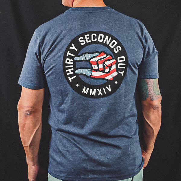 T-Shirt - All American Skull Crusher