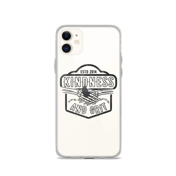 Clear Case for iPhone® - Kindness & Grit