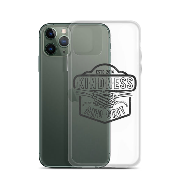 Clear Case for iPhone® - Kindness & Grit