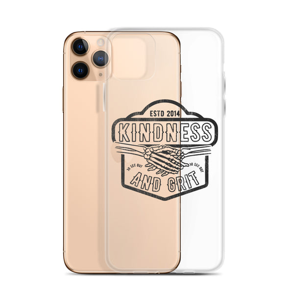 Clear Case for iPhone® - Kindness & Grit