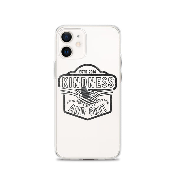 Clear Case for iPhone® - Kindness & Grit