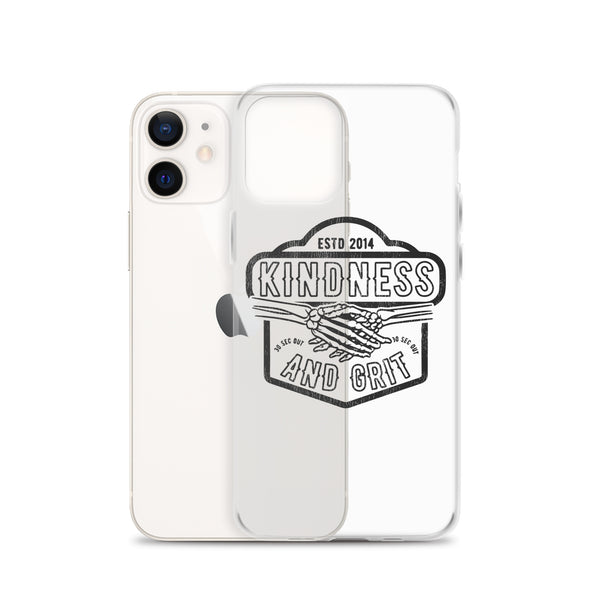 Clear Case for iPhone® - Kindness & Grit