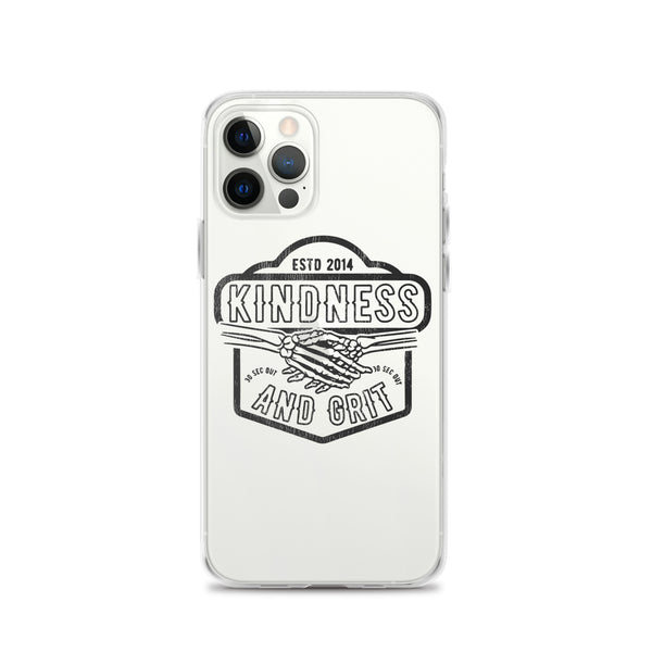 Clear Case for iPhone® - Kindness & Grit