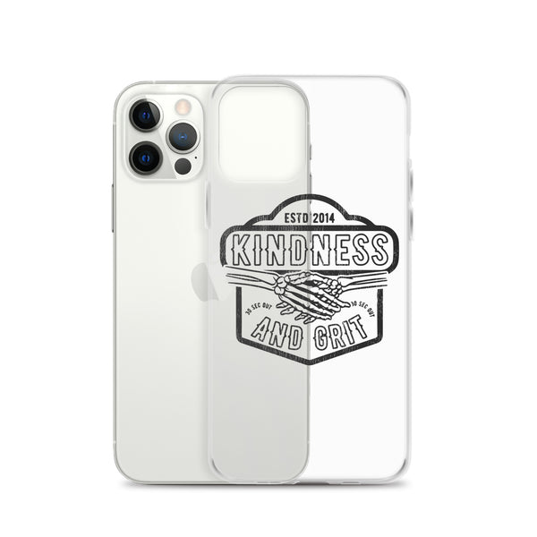 Clear Case for iPhone® - Kindness & Grit