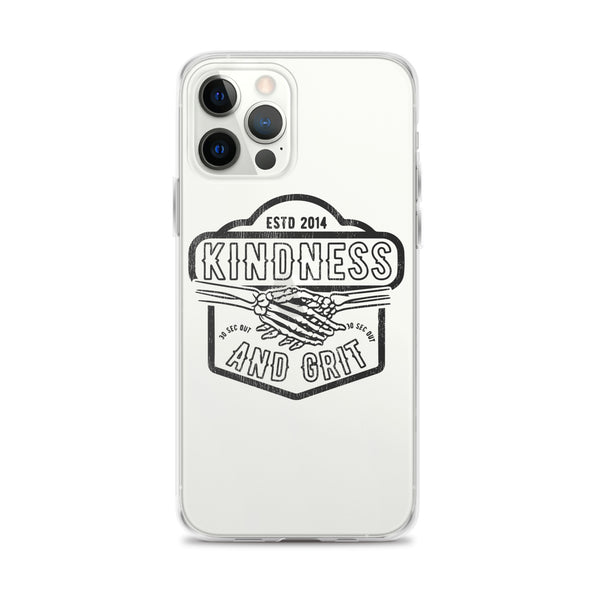 Clear Case for iPhone® - Kindness & Grit