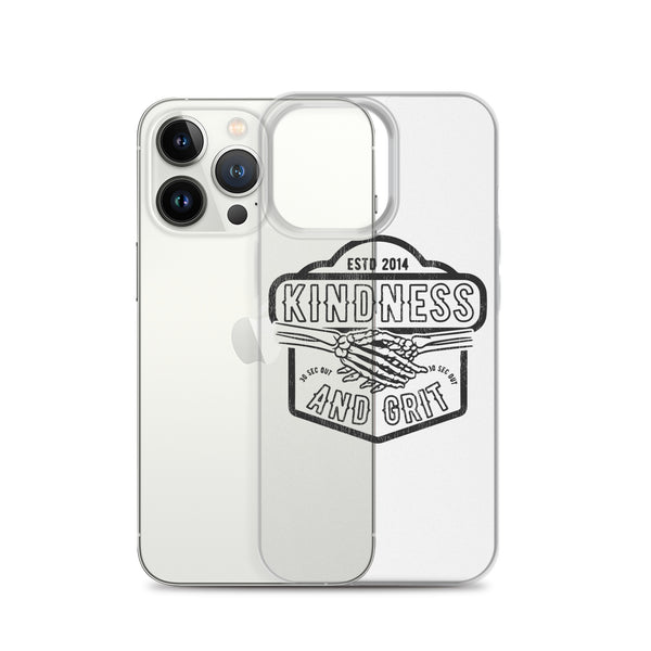 Clear Case for iPhone® - Kindness & Grit