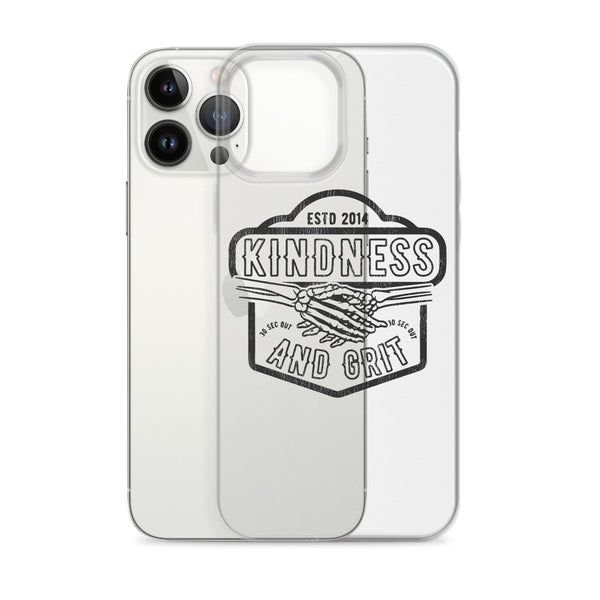 Clear Case for iPhone® - Kindness & Grit