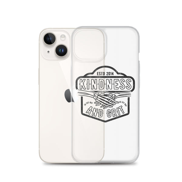 Clear Case for iPhone® - Kindness & Grit