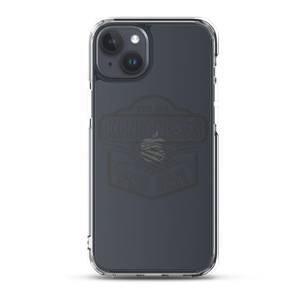 Clear Case for iPhone® - Kindness & Grit