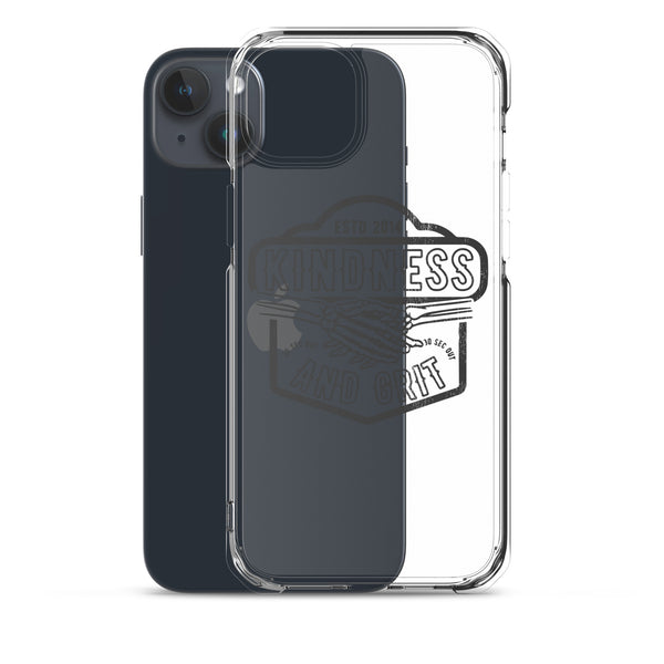 Clear Case for iPhone® - Kindness & Grit