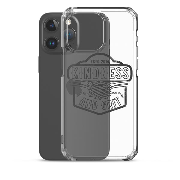 Clear Case for iPhone® - Kindness & Grit