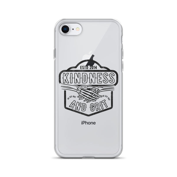 Clear Case for iPhone® - Kindness & Grit