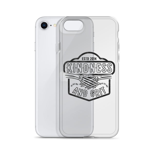 Clear Case for iPhone® - Kindness & Grit