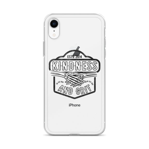 Clear Case for iPhone® - Kindness & Grit