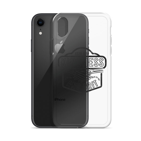 Clear Case for iPhone® - Kindness & Grit